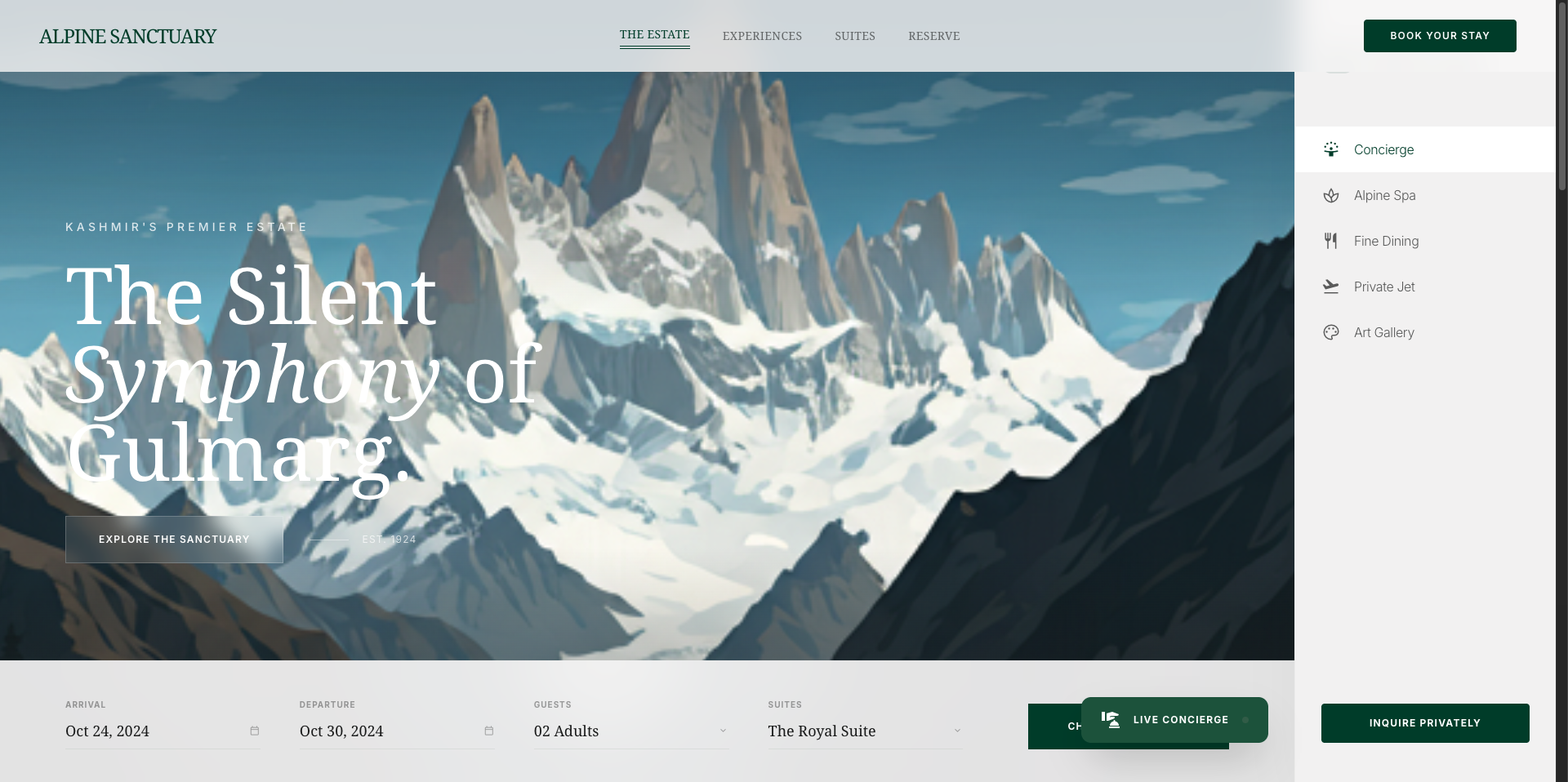 Alpine Sanctuary preview