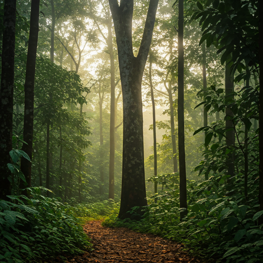 Bandipur forest at dawn